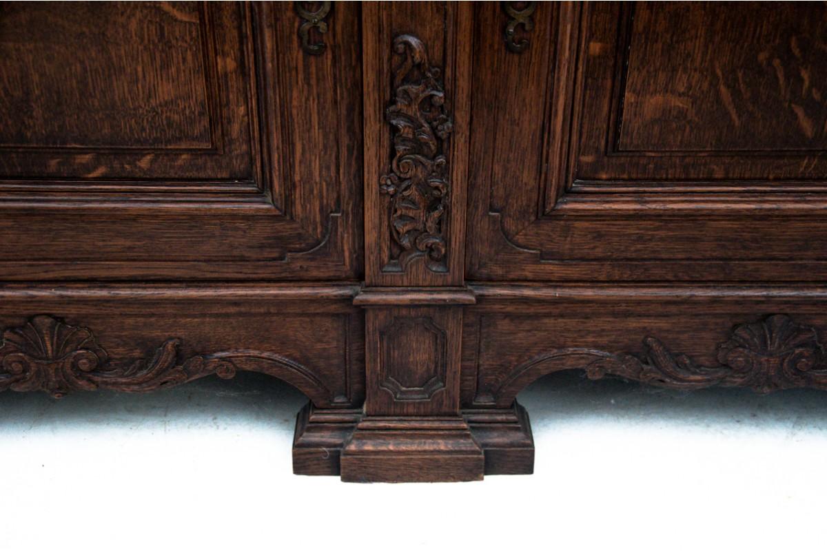 Louis Philippe Antique Oak Cabinet, France, Late 19th Century For Sale