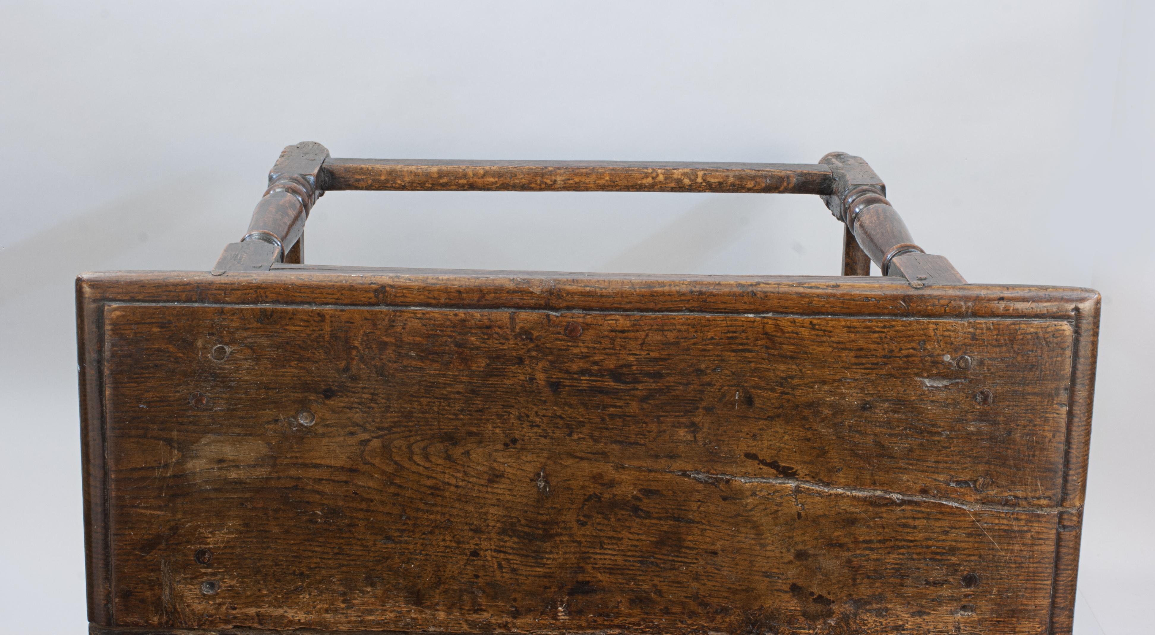 Antique Oak Centre Table For Sale 2
