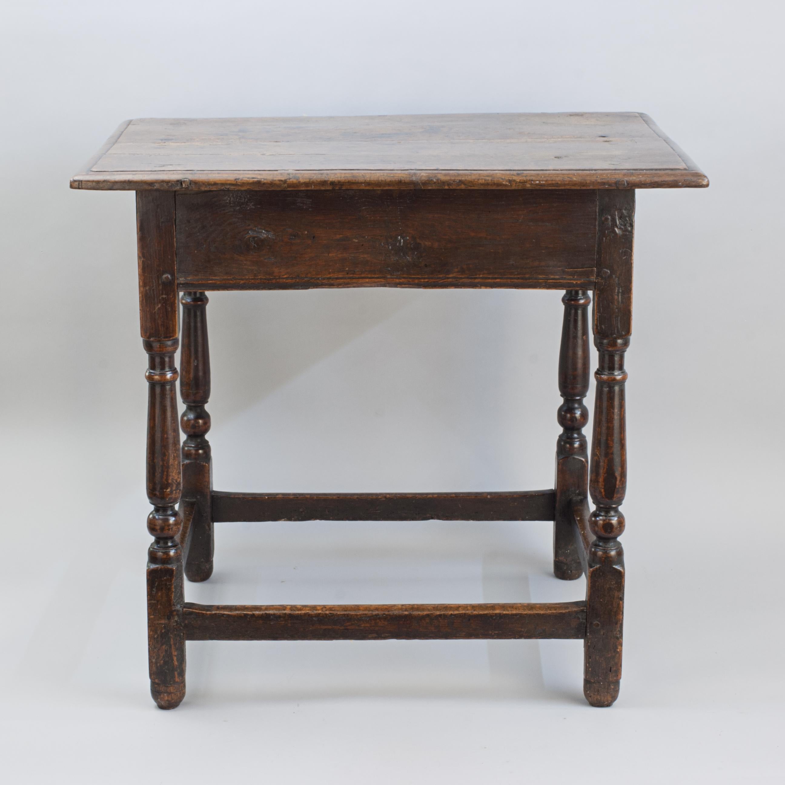 Antique Oak Centre Table For Sale 3