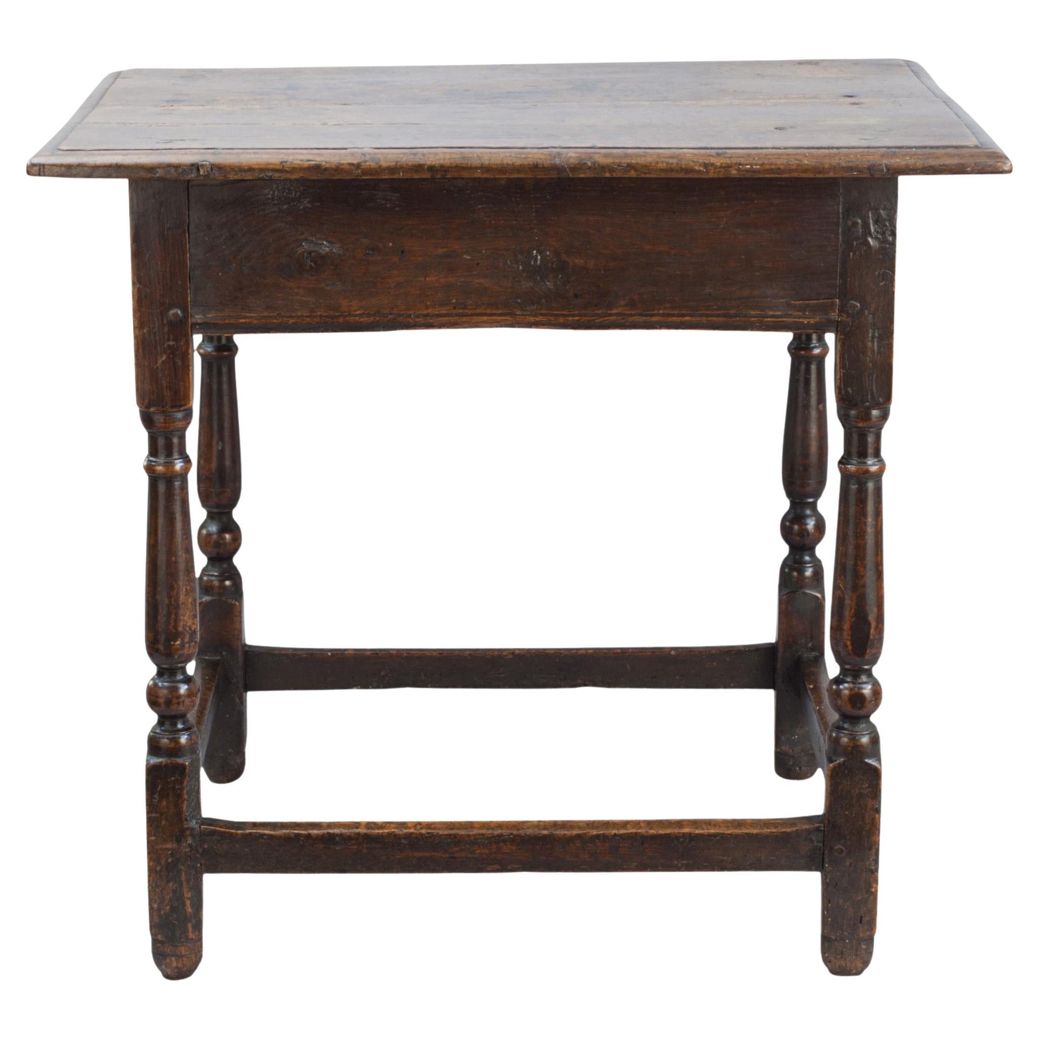 Antique Oak Centre Table For Sale