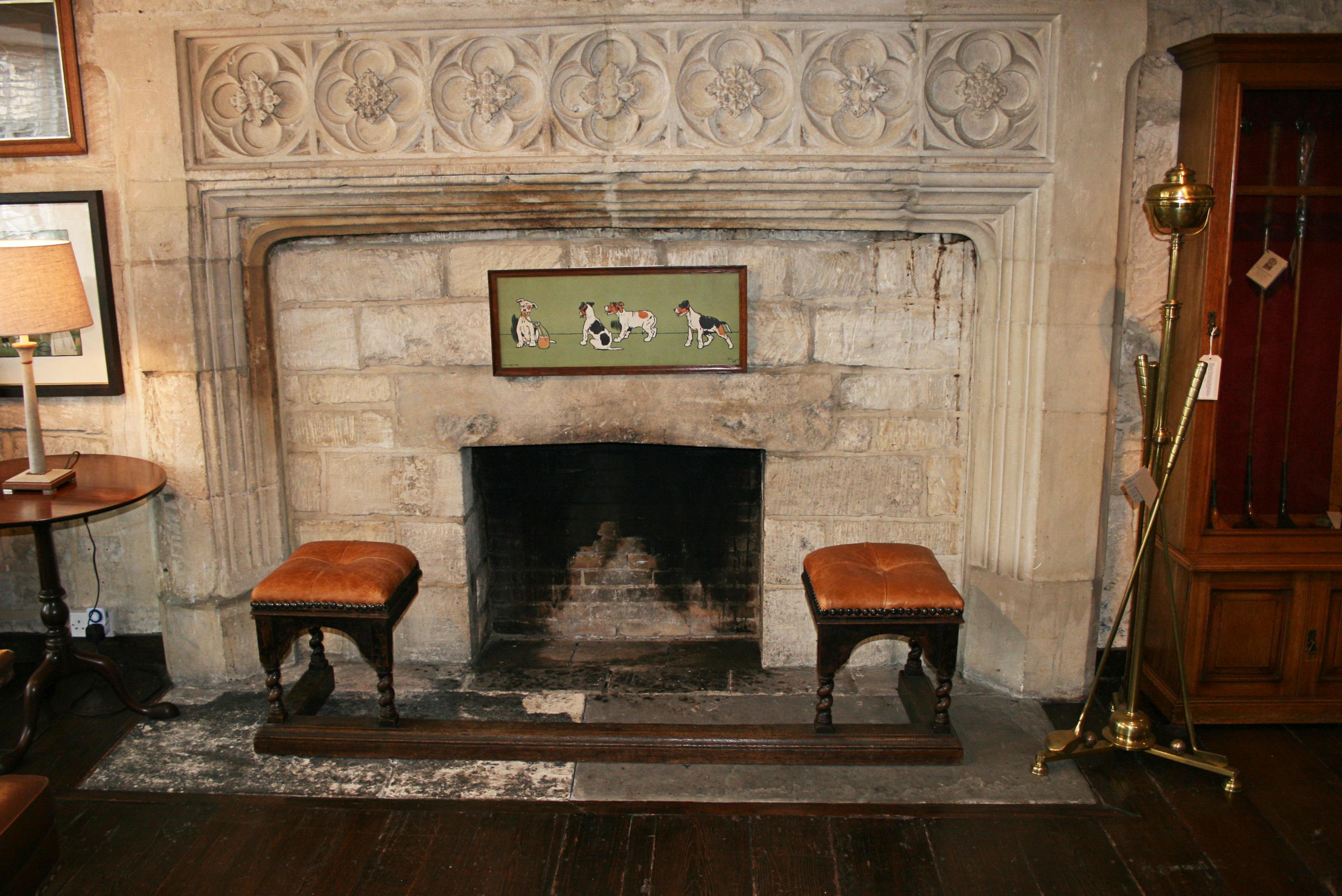 fender stool fireplace