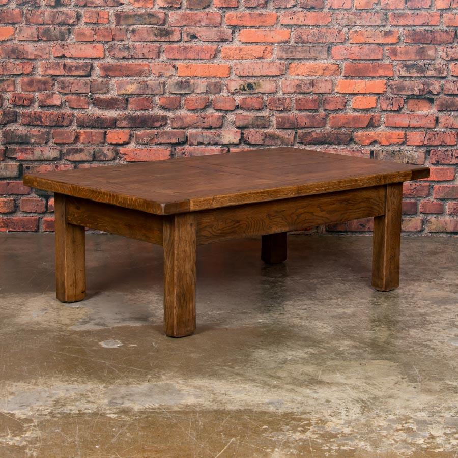 antique oak coffee table for sale