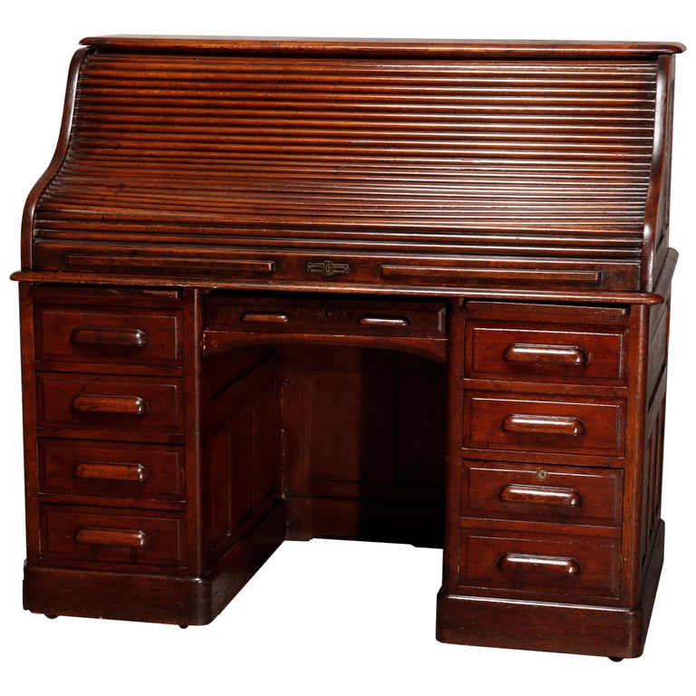 Used Roll Top Desk Prices / Unknown Antique Roll Top Vatican Product