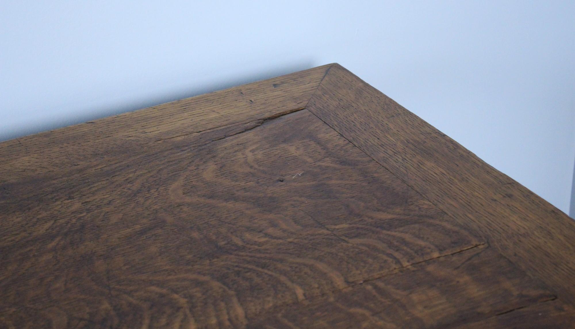 19th Century Antique Oak Draper's Table