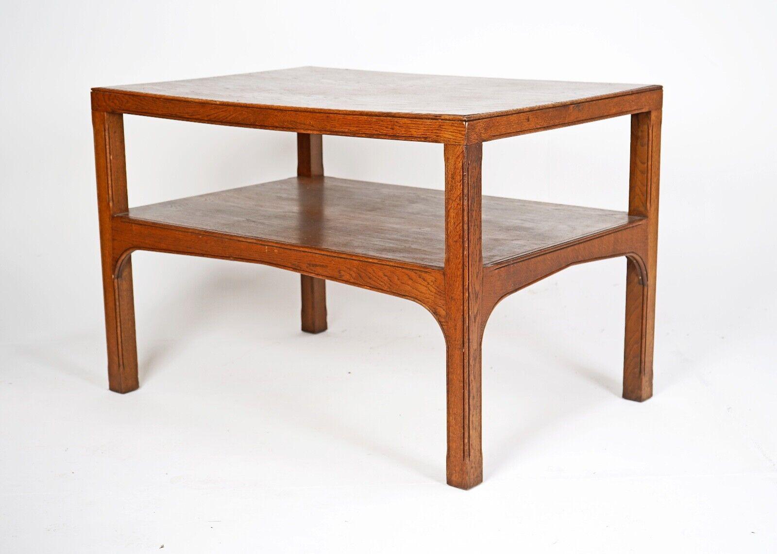 Antique Oak Drapers Table Liberty Style For Sale 2