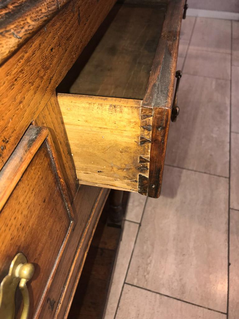 Antique Oak Dresser, England, 18th Century For Sale 8