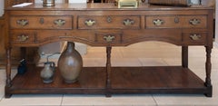 Antique Oak Dresser, England, 18th Century