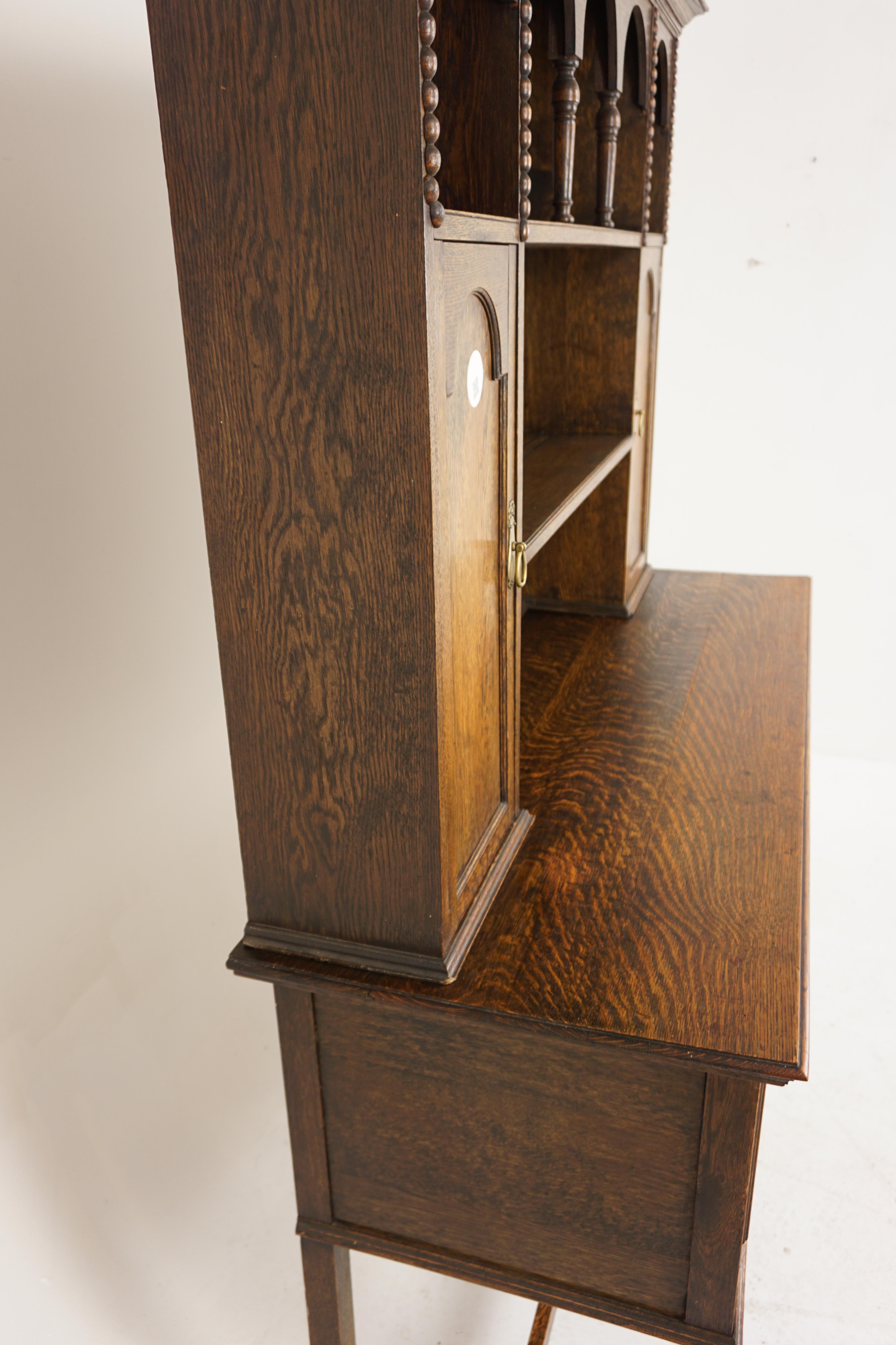 Antique Oak Dresser, Welsh Buffet, Hutch, and Sideboard, Scotland 1900, H1040 3