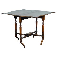 Antique Oak Drop Leaf Table, Circa 1820