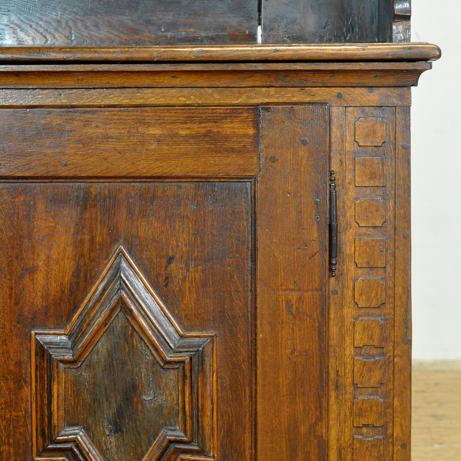 Antique Oak Dutch dresser, 1820s For Sale 9