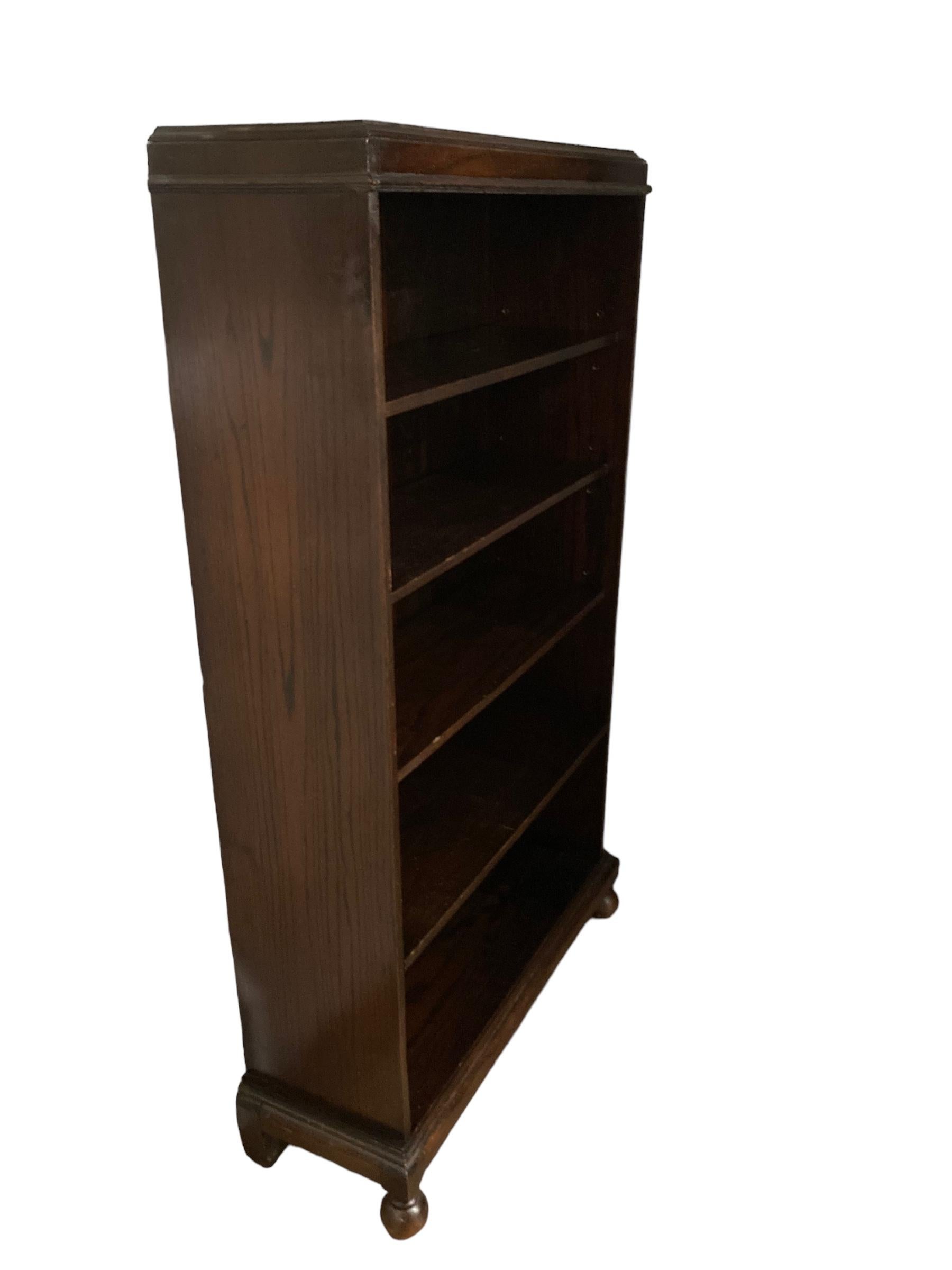 Antique Oak early 20th Century Bookcase 2