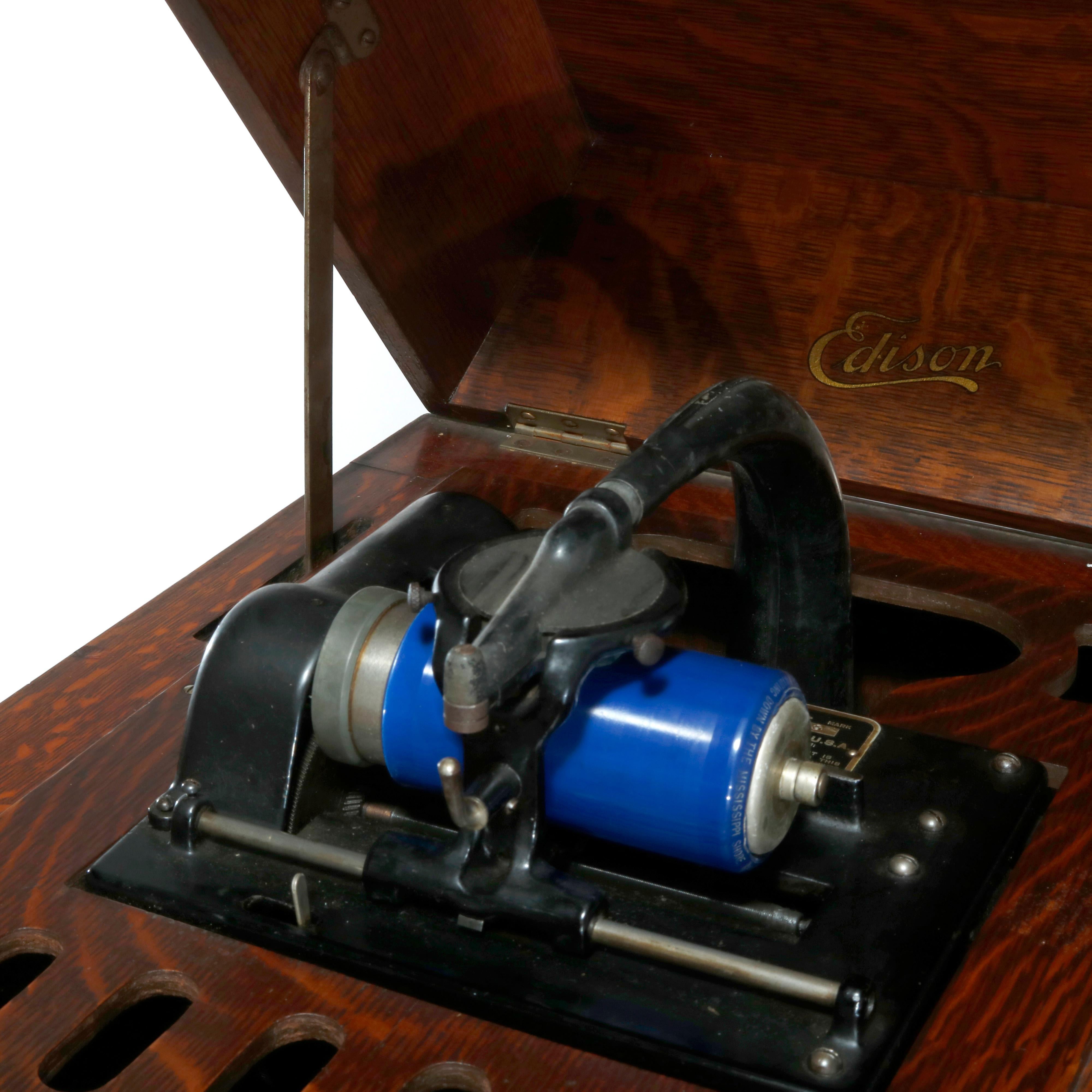 edison cylinder phonograph models