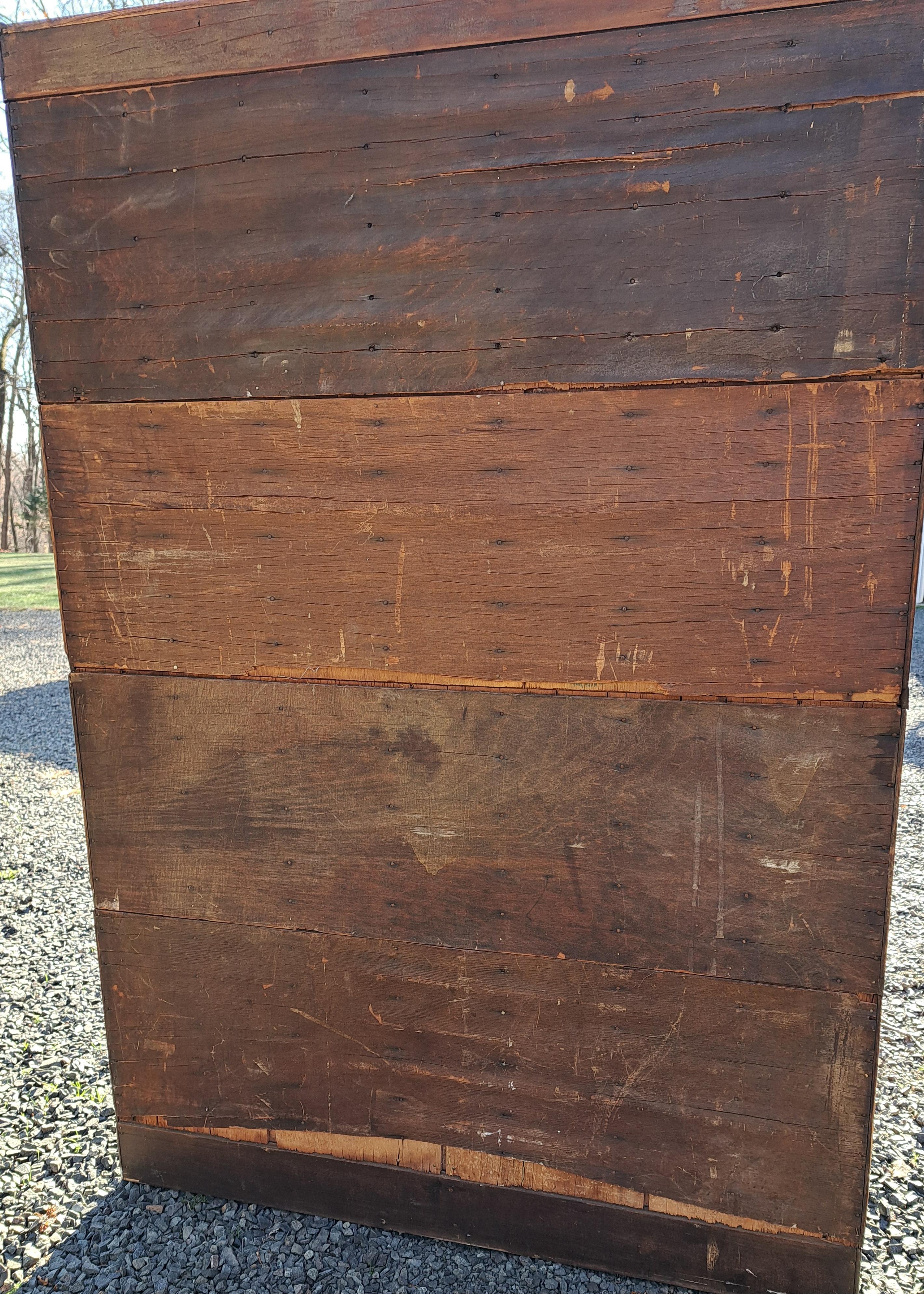 Antique Oak File Cabinet attributed to Globe Wernicke For Sale 2