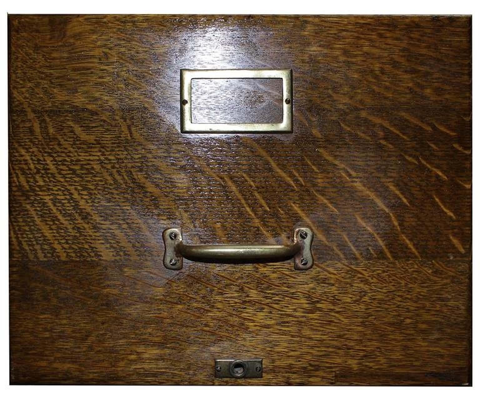 Antique Oak File Cabinet (20. Jahrhundert)