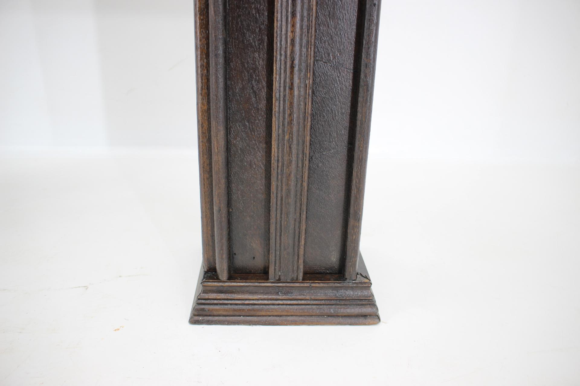 Antique Oak Fireplace Mantel For Sale 9