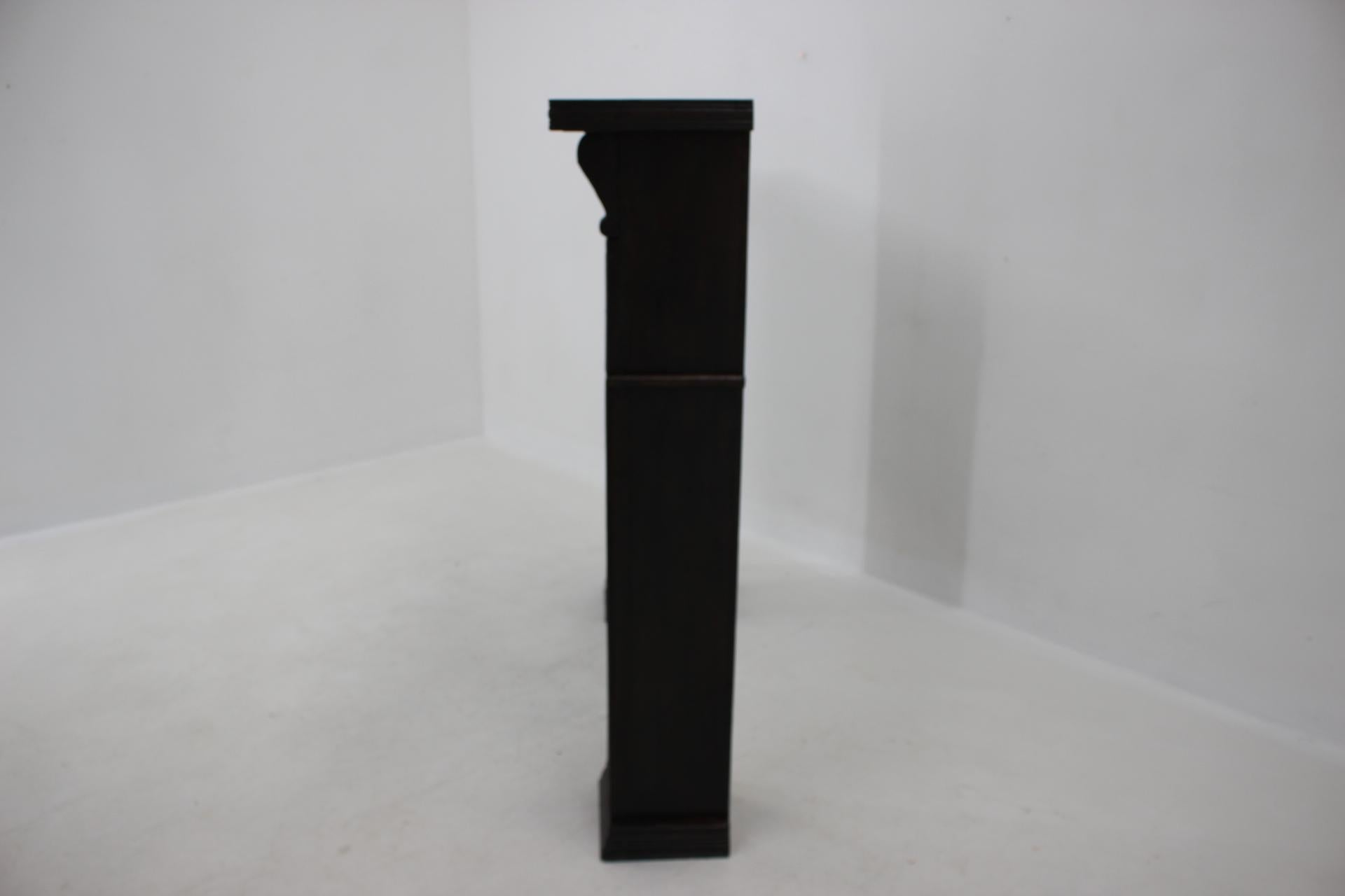 Repisa de chimenea de roble antigua siglo XX en venta