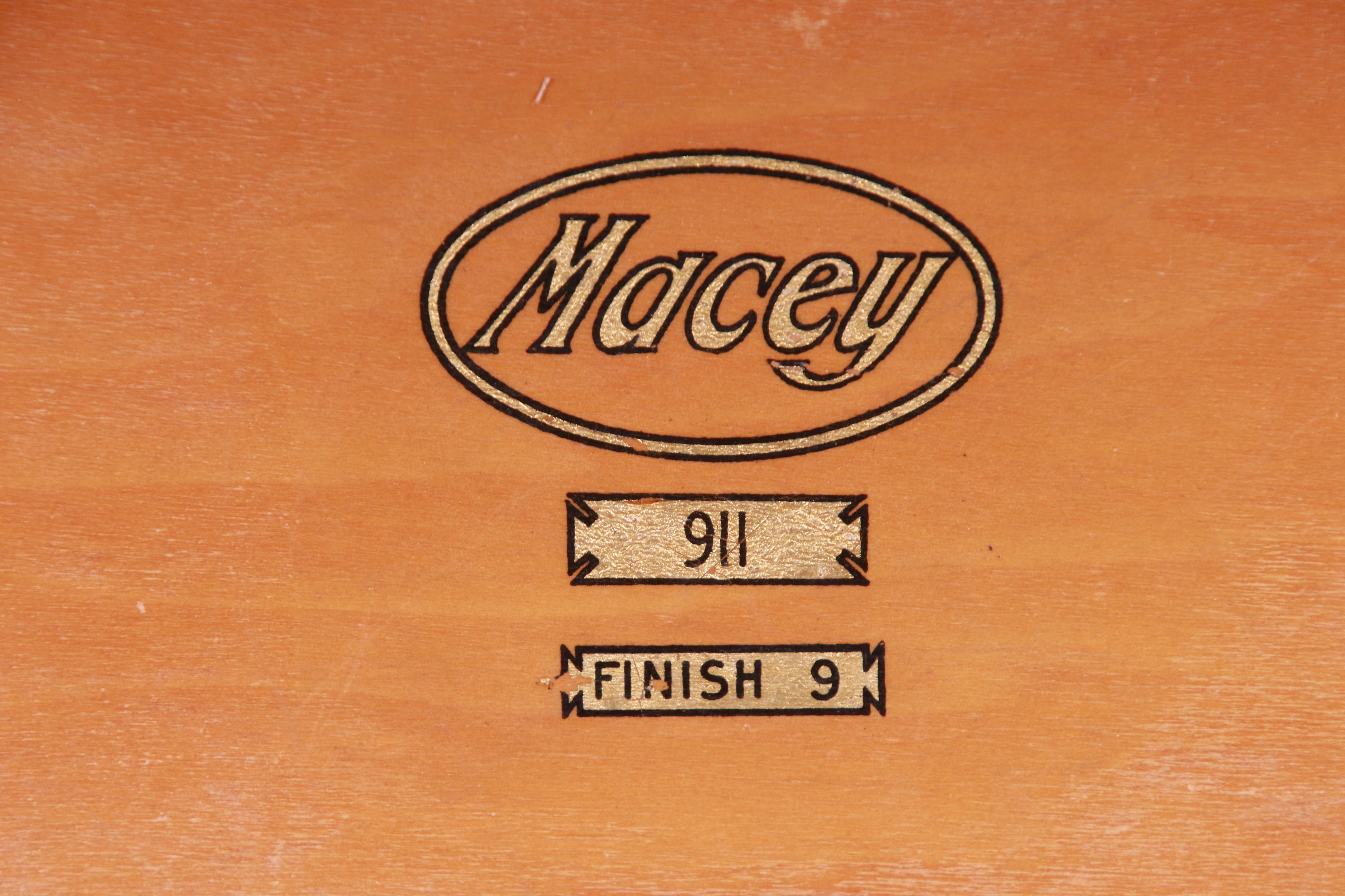 Antique Oak Four-Stack Barrister Bookcase by Macey, circa 1920s 2