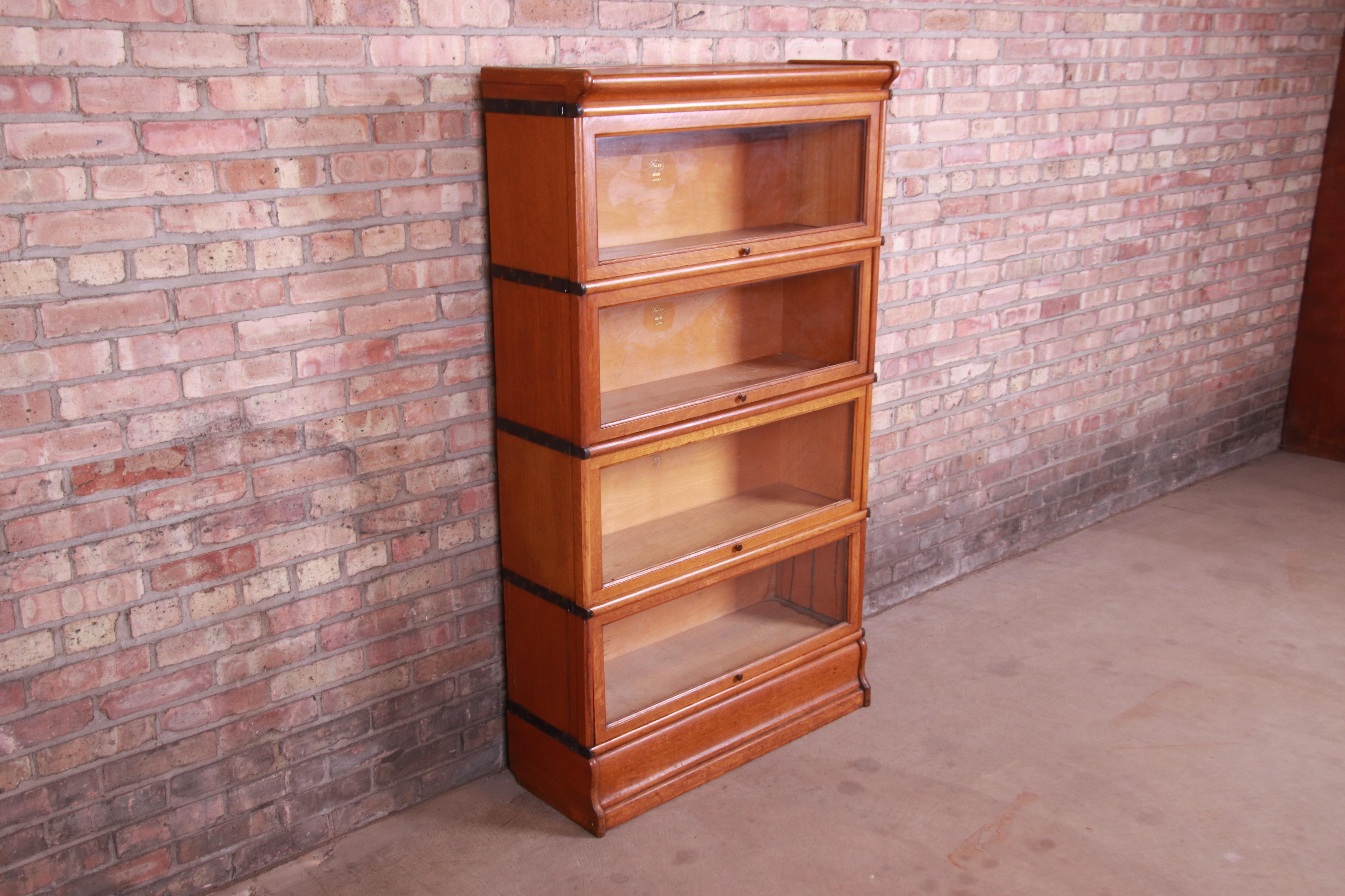 barrister bookcase antique