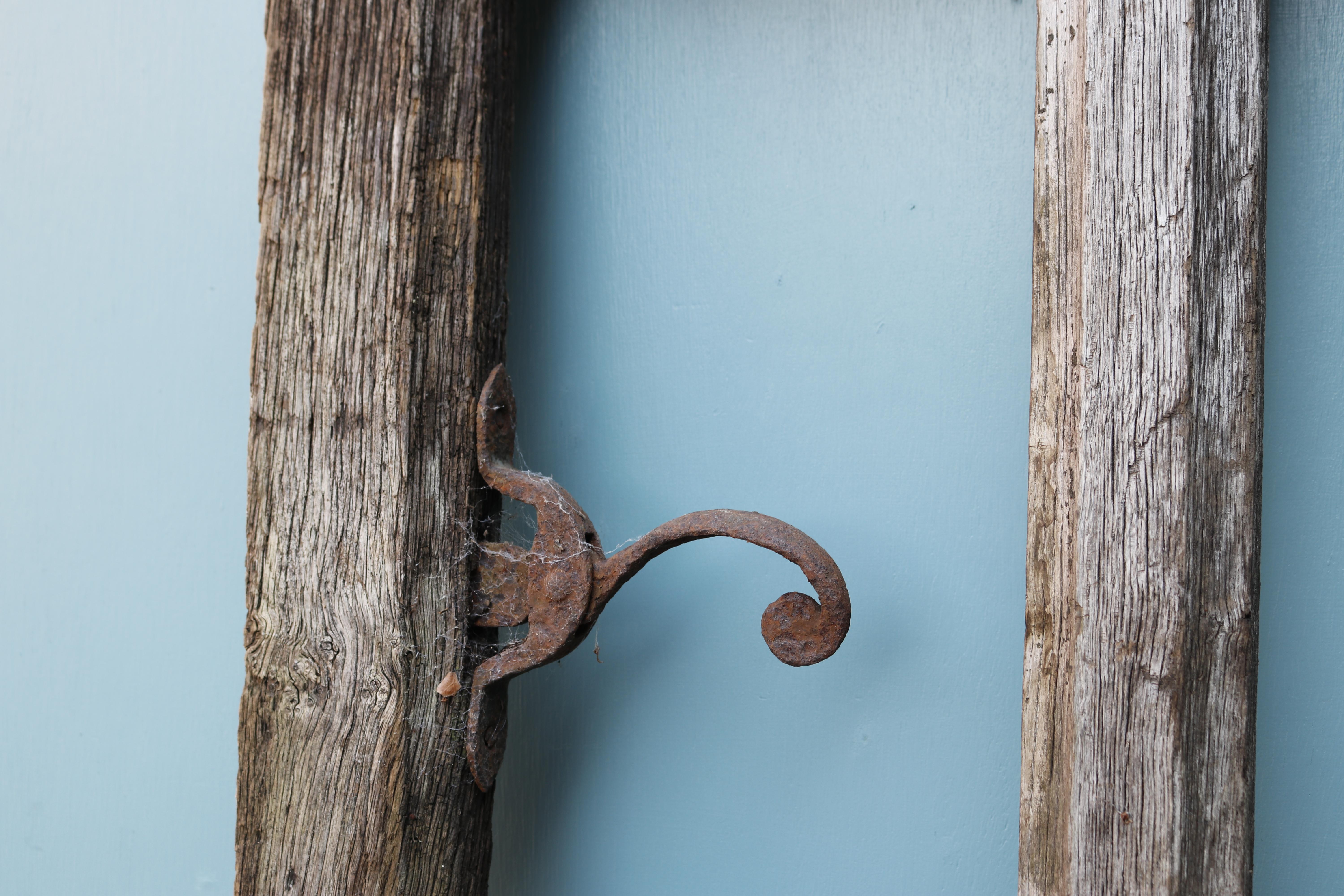 Antique Oak Garden Gate 4