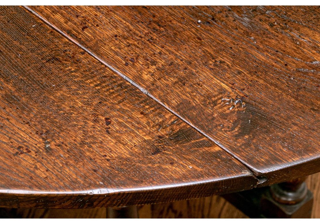 Antiquities Oak  Table de salle à manger à abattant Gate Leg 5