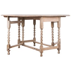 Antique Oak Gate Leg Table