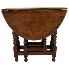 Antique Oak Gateleg Table