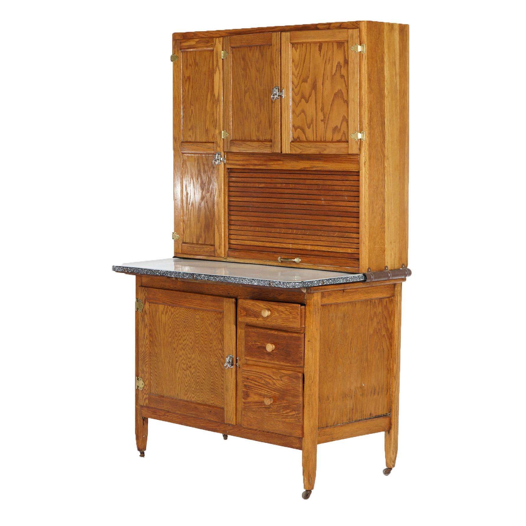 Antique Oak Hoosier Kitchen C1920 at 1stDibs antique hoosier