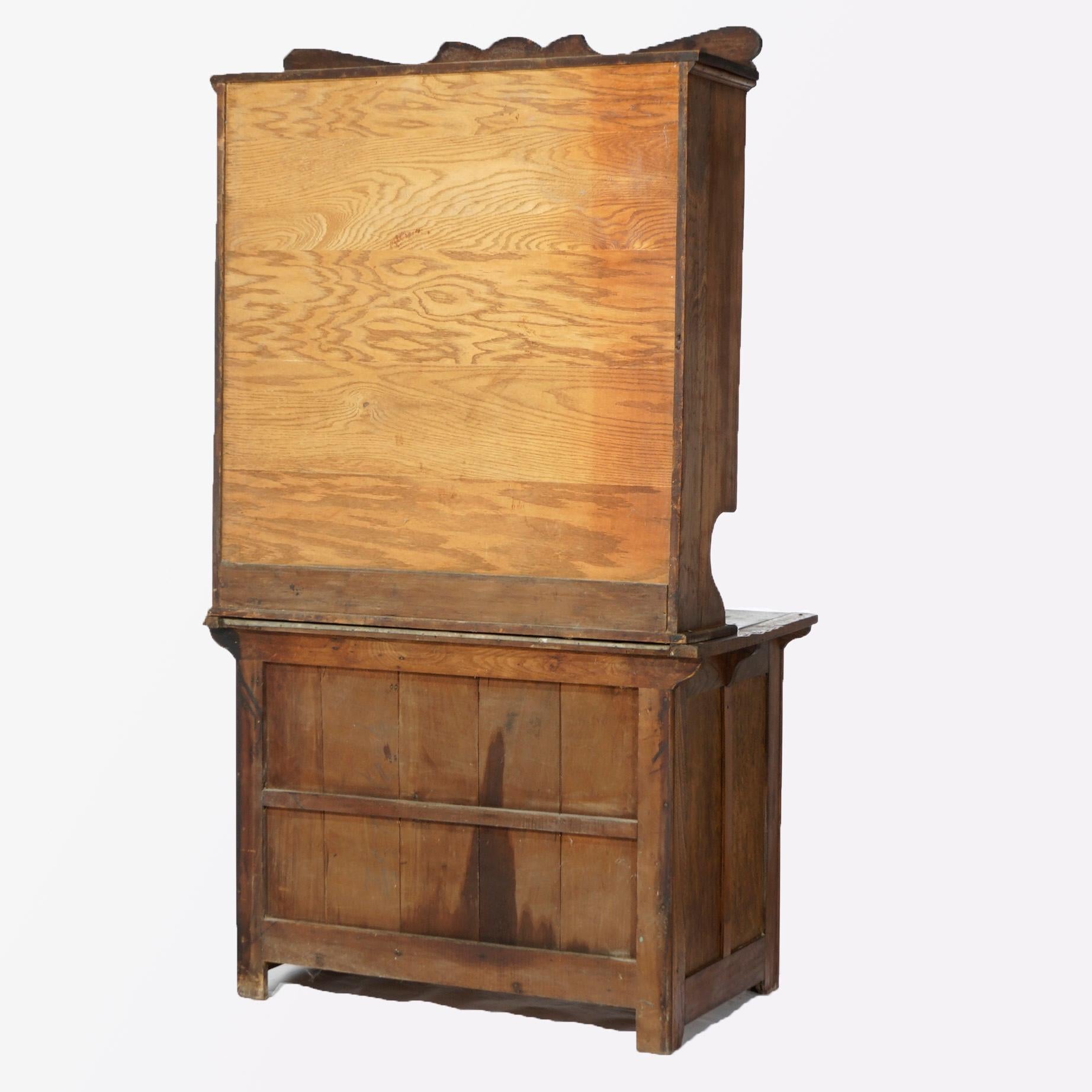 antique kitchen cabinet