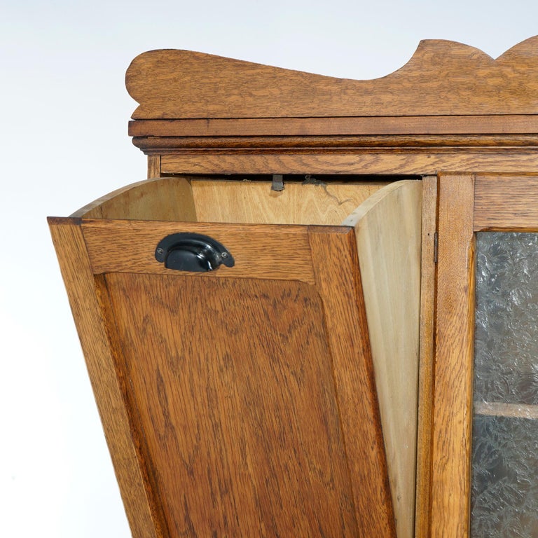 Antique Oak Hoosier Kitchen Circa 1900 For Sale at 1stDibs