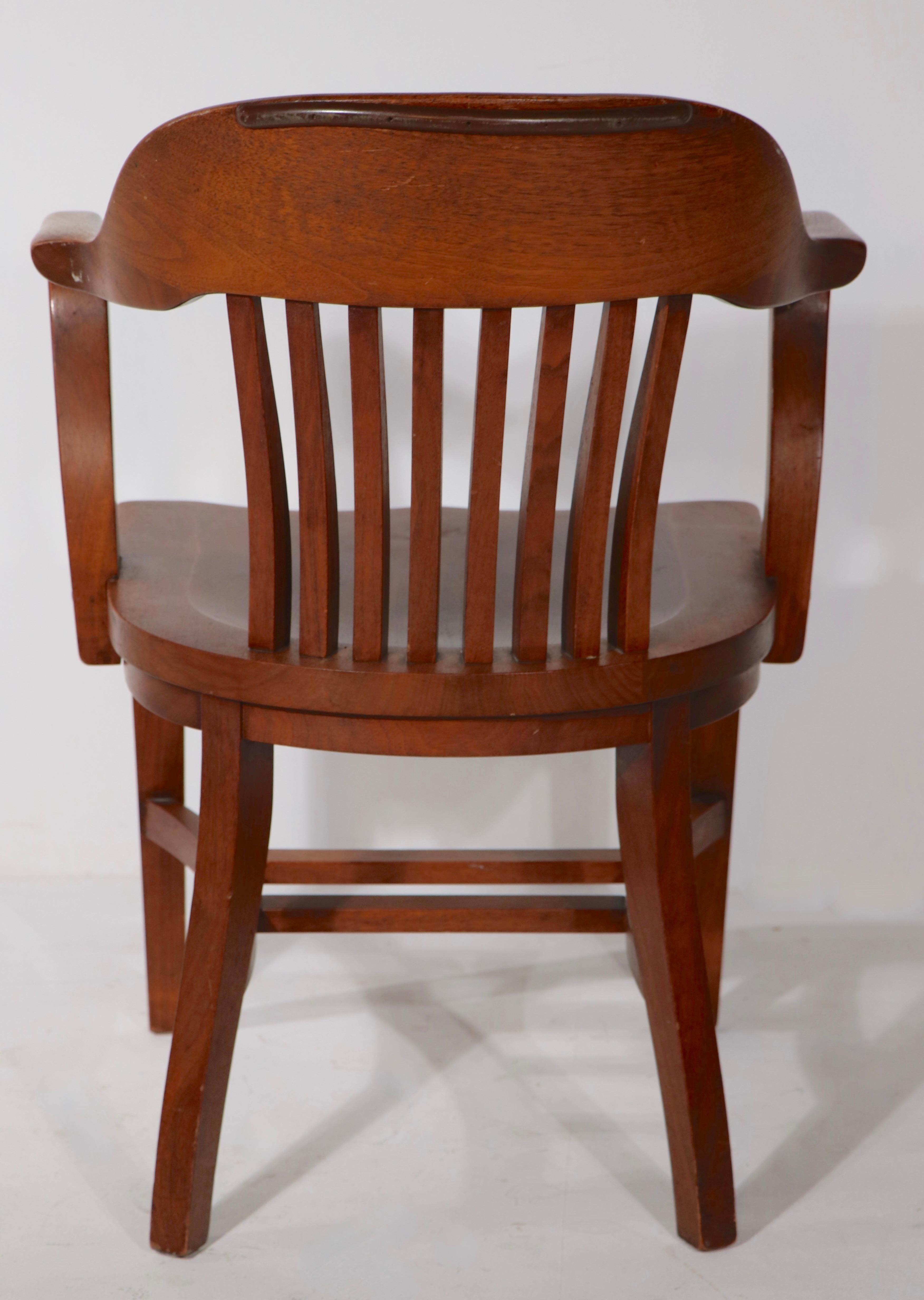 American Antique Oak Jury, Bank of England, Yale Library Chair