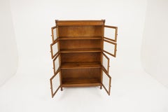 Antique Oak Lawyer Bookcase, Sectional Bookcase "By Minty", England 1920, B2224