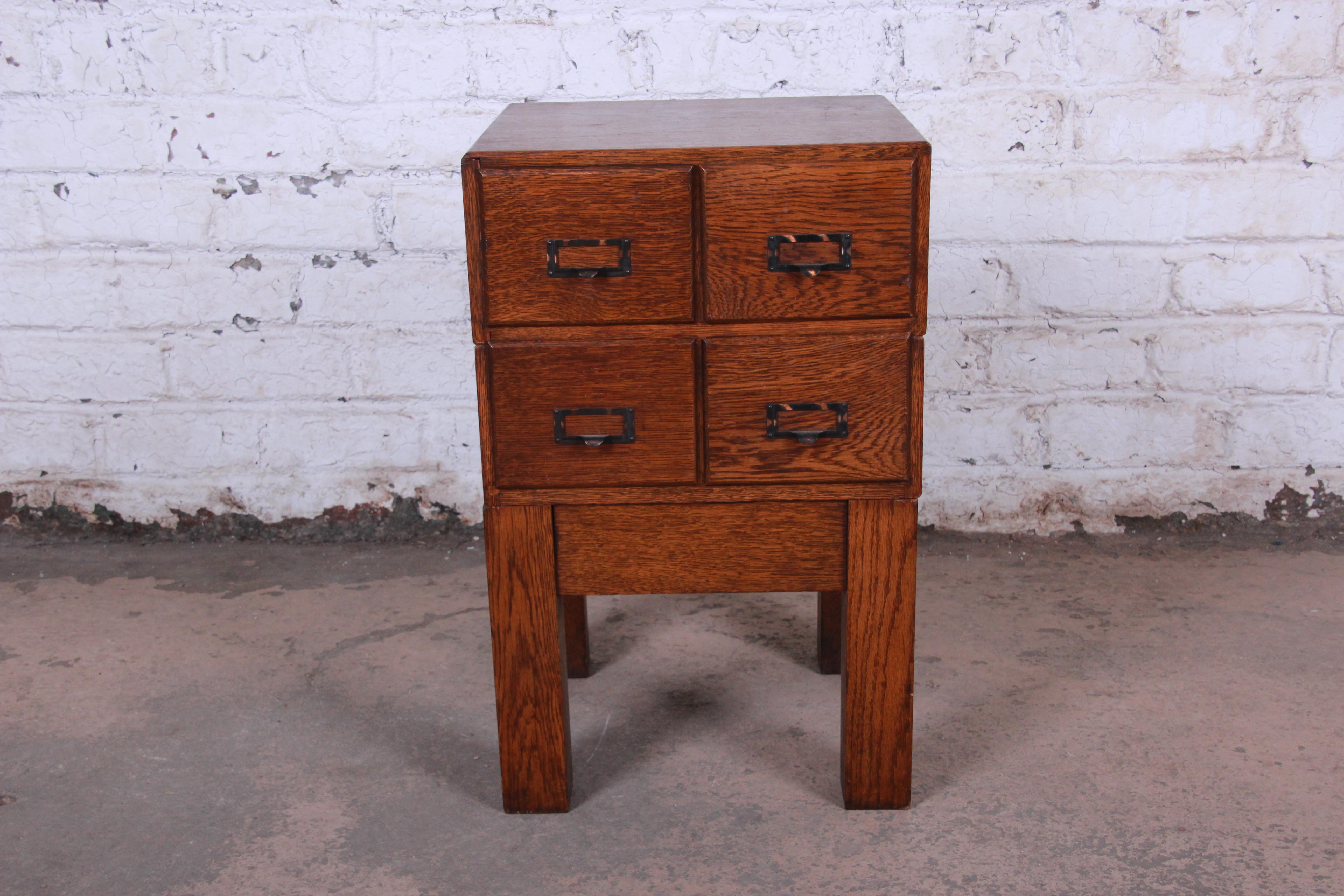 Oak Library Card Catalog For Sale at Norma Knisely blog