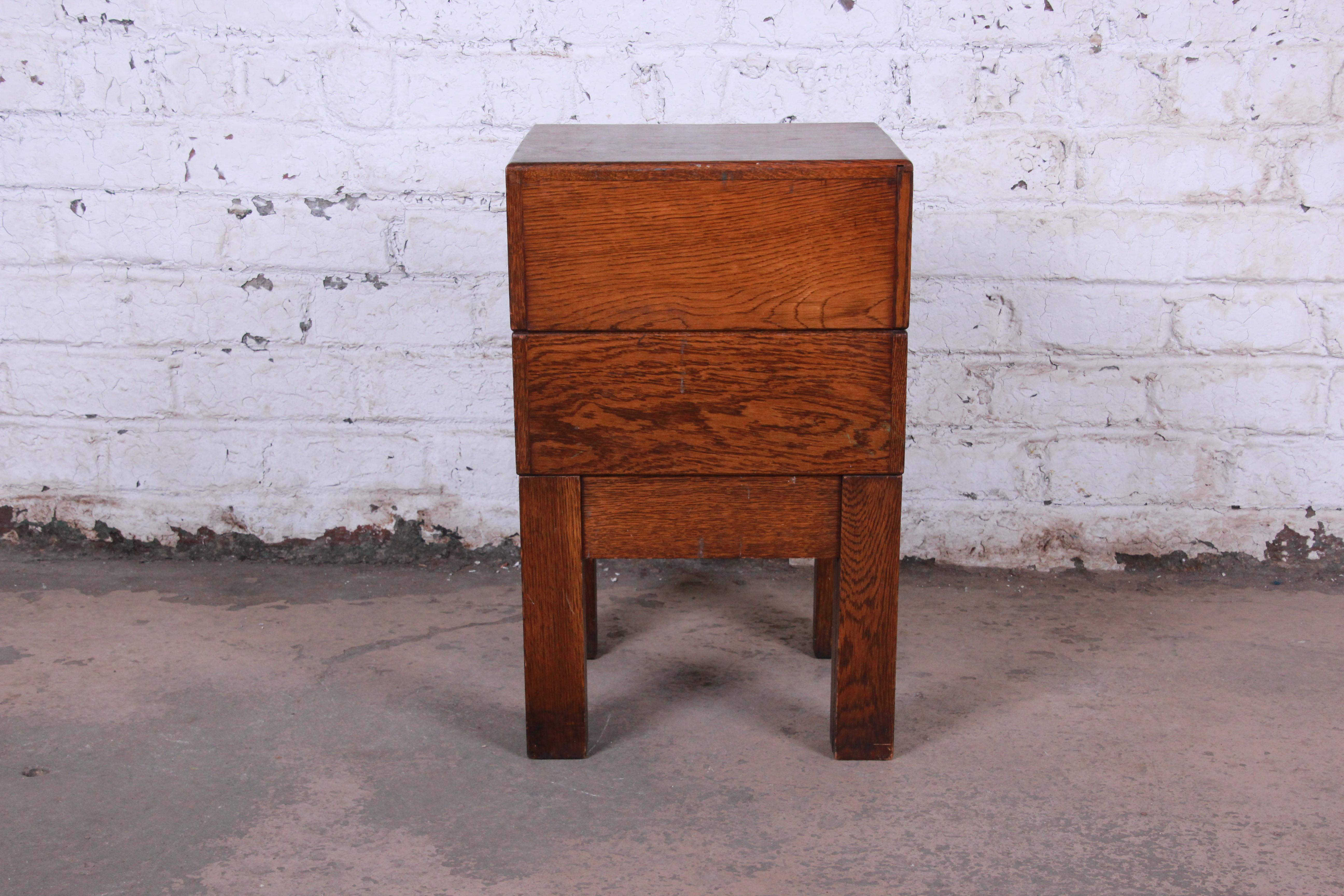 Antique Oak Library Card Catalog by Weis at 1stDibs antique library