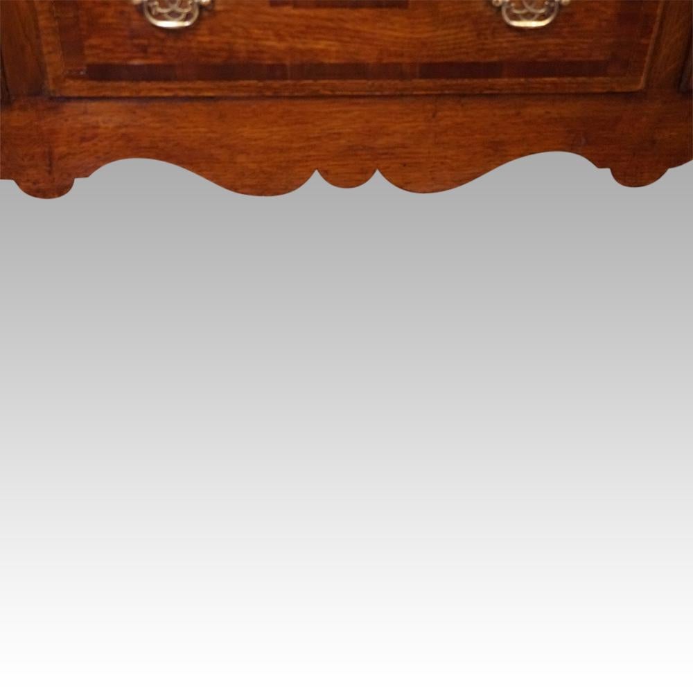 English Antique oak long dresser base