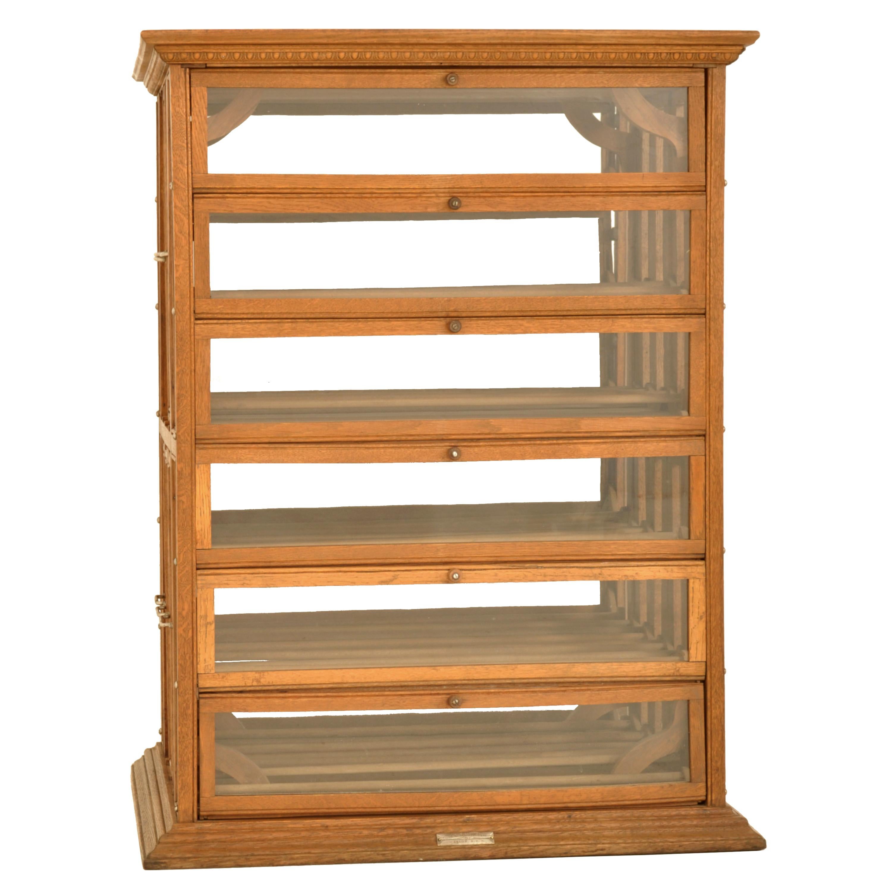antique ribbon cabinet