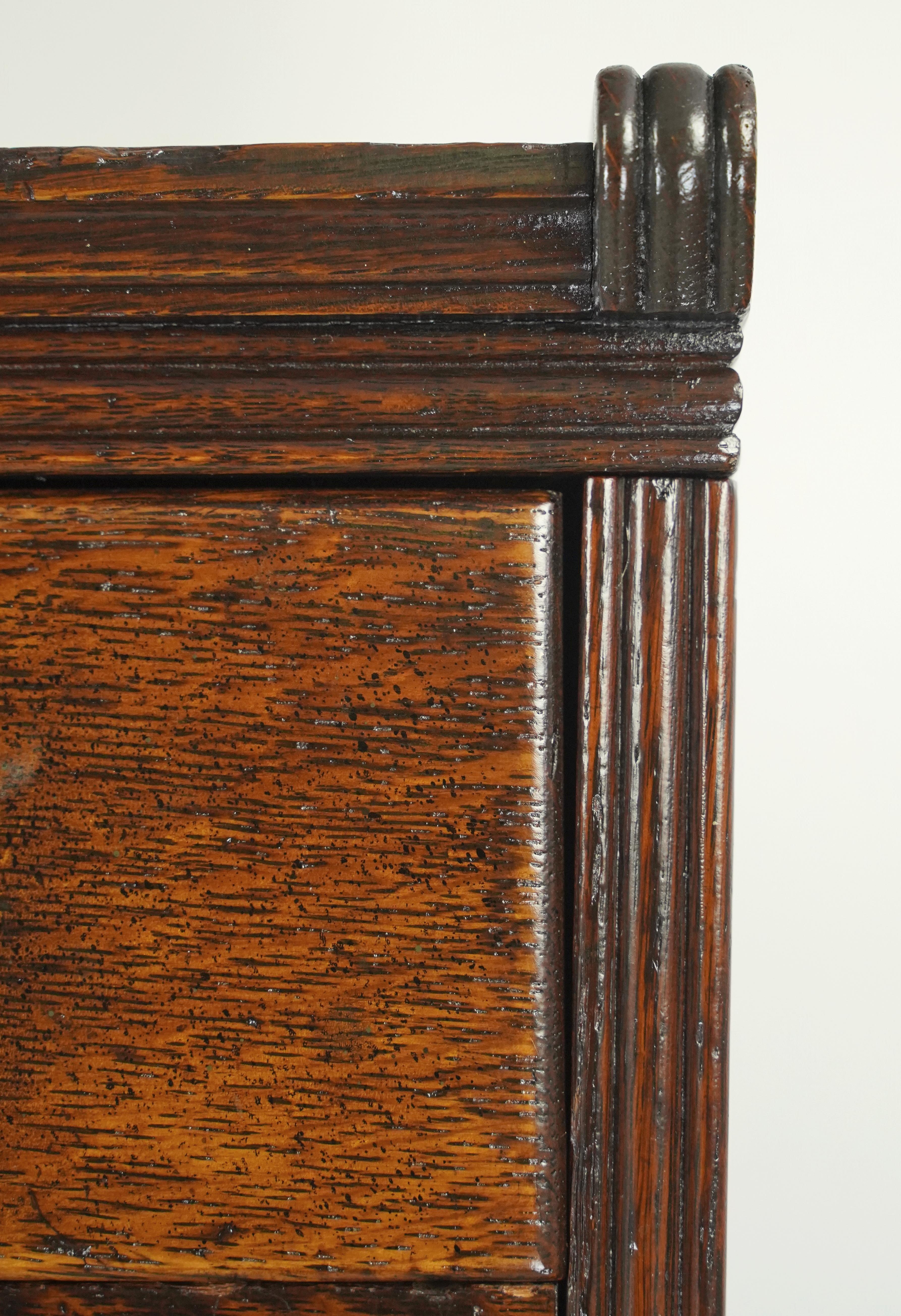 American Antique Oak Modular Filing Card Catalog Office Cabinet