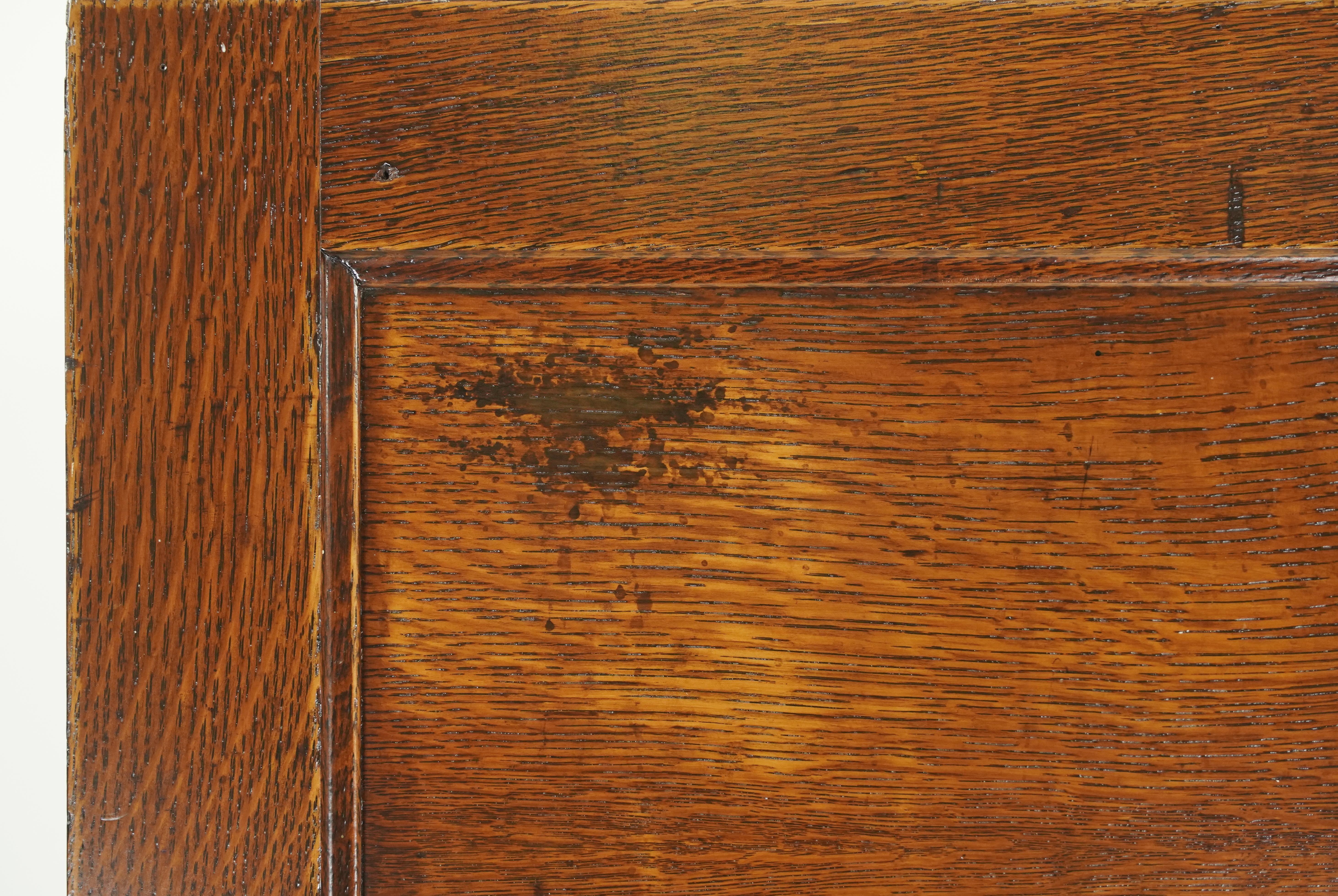 Antique Oak Modular Filing Card Catalog Office Cabinet 2