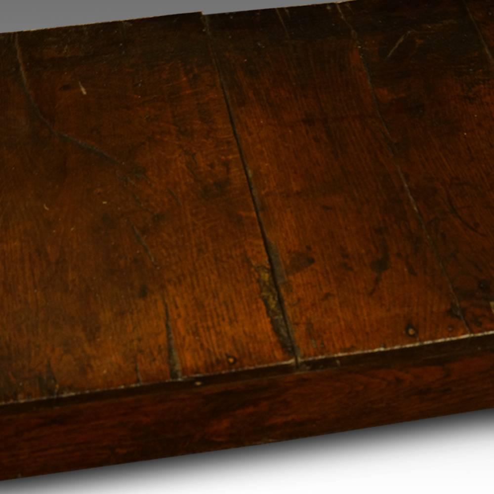 Antique Oak Narrow Pot Board Dresser In Good Condition In Salisbury, Wiltshire