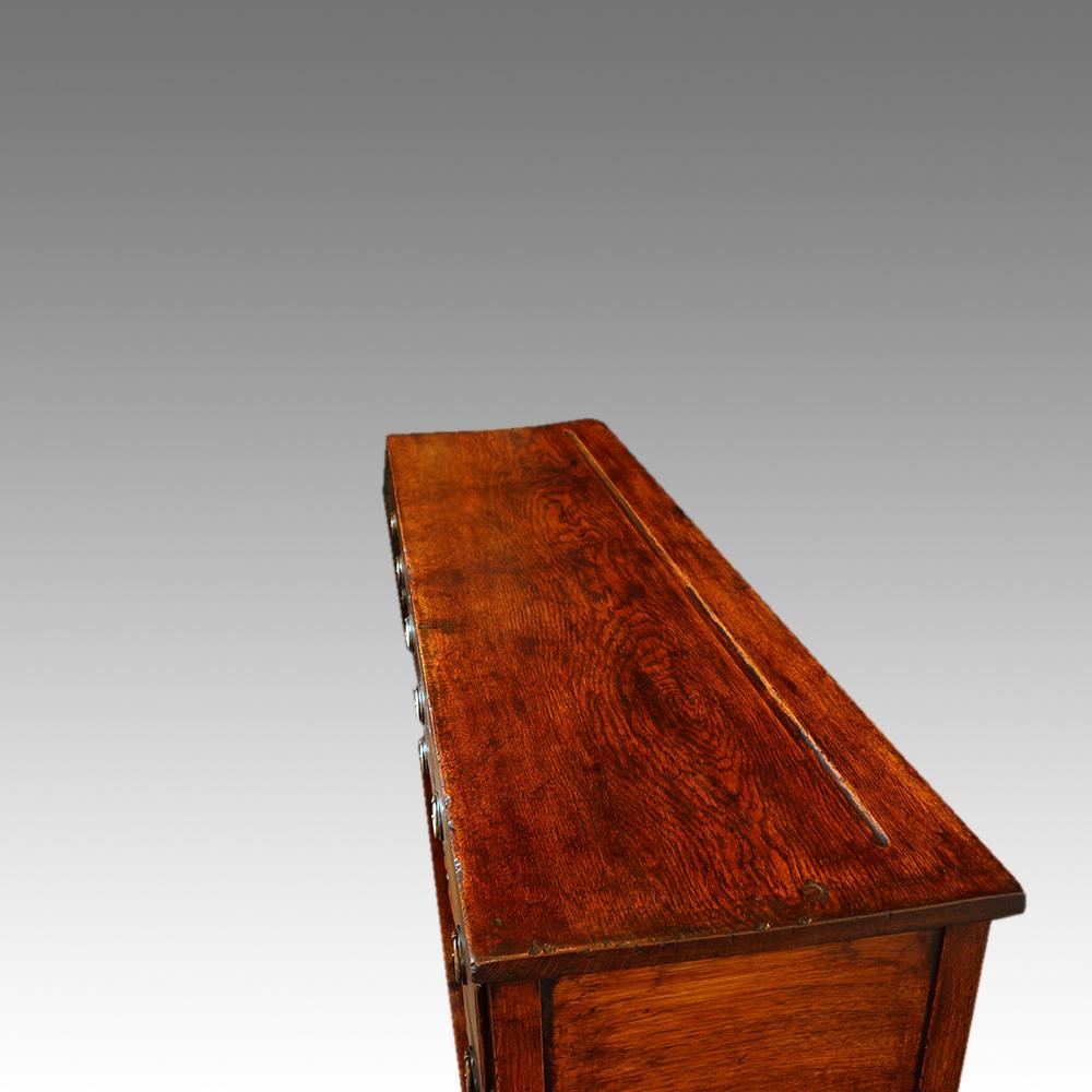 Antique Oak Pot Board Dresser 6