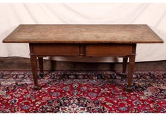 Antique Oak Rectangular Work Table