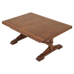 Antique Oak Reduced Refectory Coffee Table, Scotland 1930, B2734