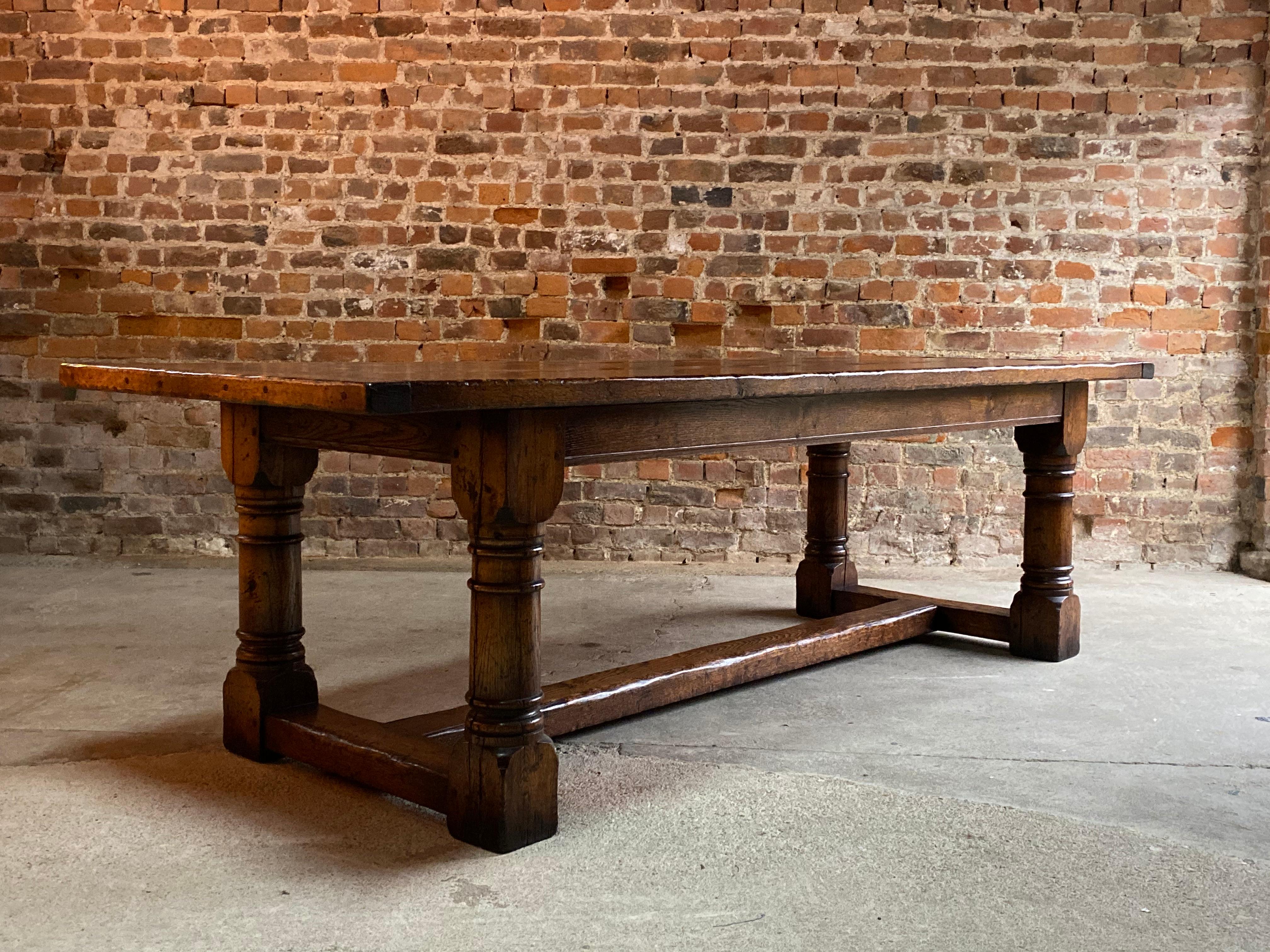 antique oak dining tables