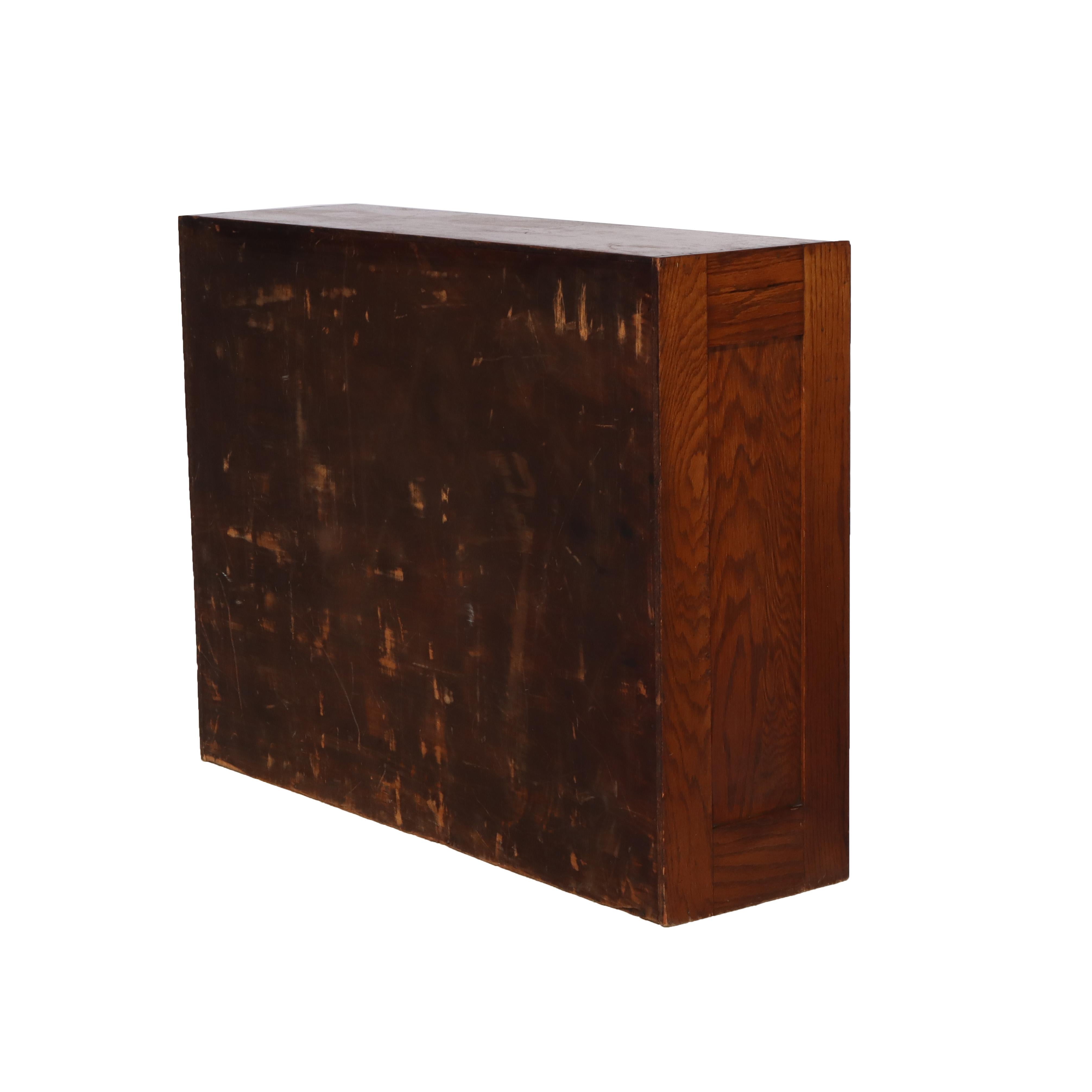 Chêne Ancienne armoire à rideaux en Oak Oak C1920 en vente