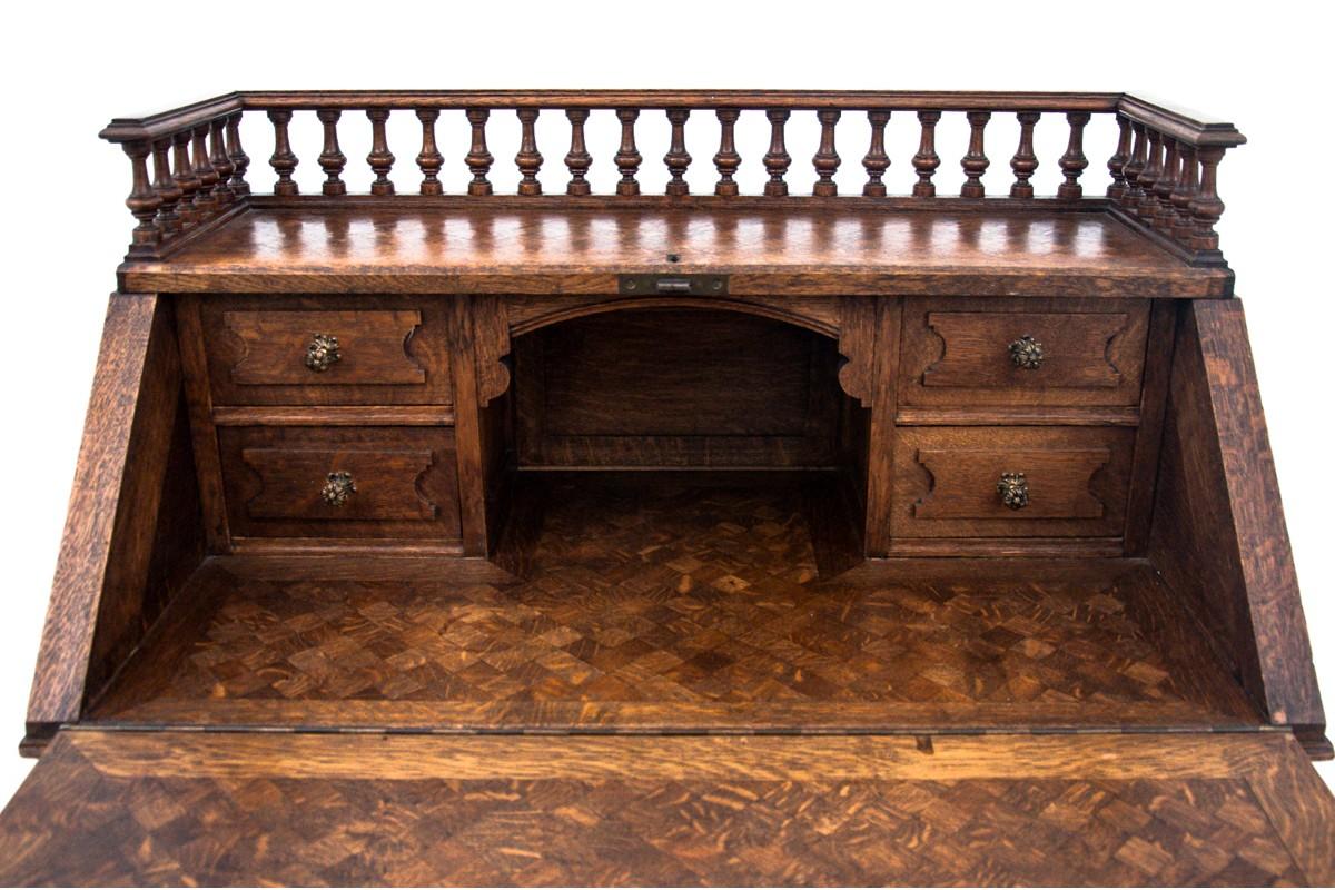 antique oak secretary desk value