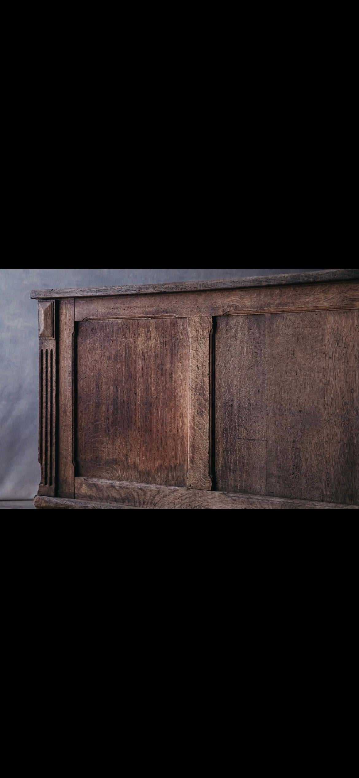 Antique Oak Shop Counter from France, circa 1800 2