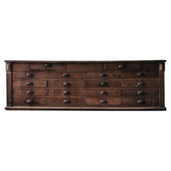 Antique Oak Shop Counter from France, circa 1800