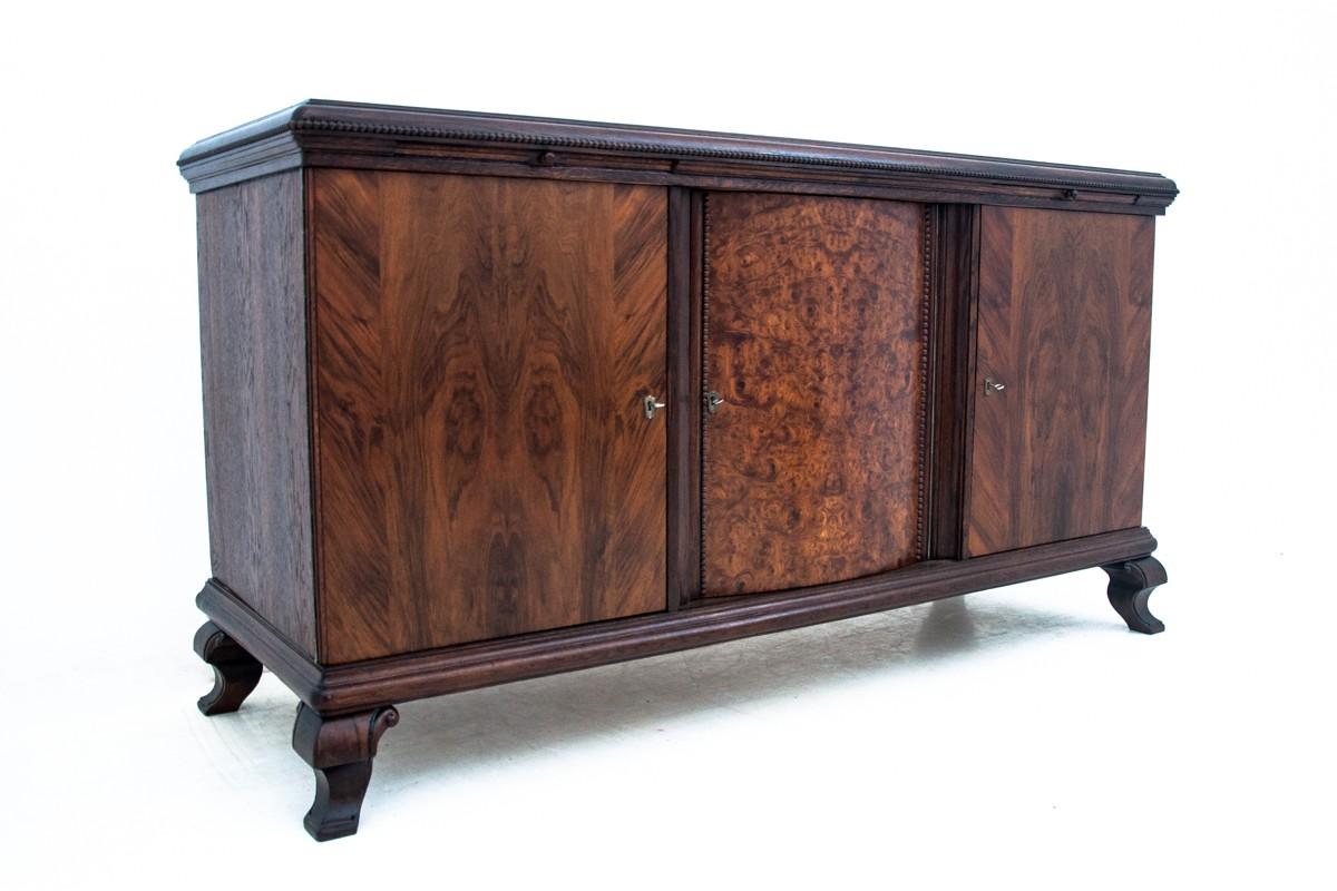 Belgian Antique Oak Sideboard, Western Europe, 1910