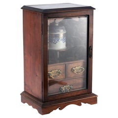 Antike Eiche Raucherschrank