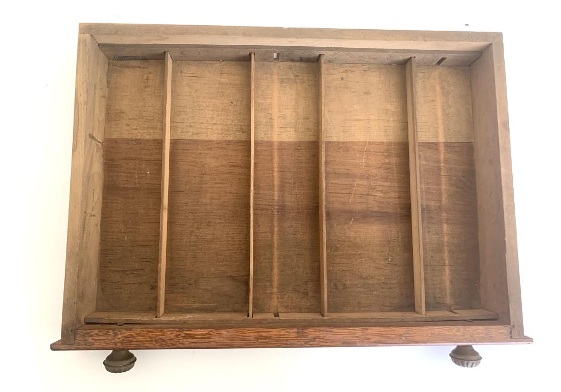 Antique Oak Spool Cabinet John J Clarks Cotton Wood Two Drawer Cabinet 2