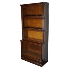 Antique Oak Stacking Bookcase by Union Zeiss / Globe Wernicke, ca 1900
